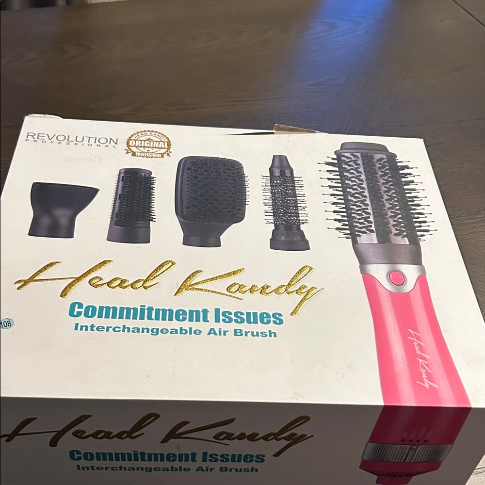 Revolution Pink Interchangeable Hair Brush Set - Picture 4 of 4